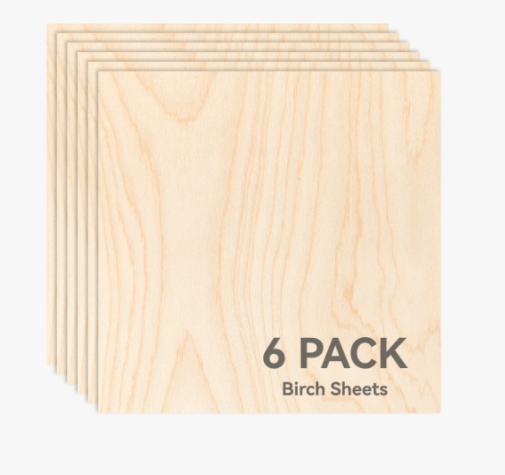3mm Birch Plywood (6pcs)