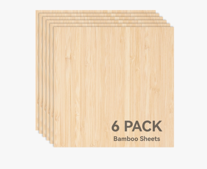 3mm Bamboo Board (6pcs)