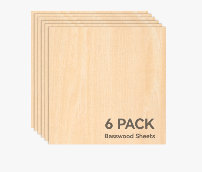 3mm Basswood Plywood (6pcs)